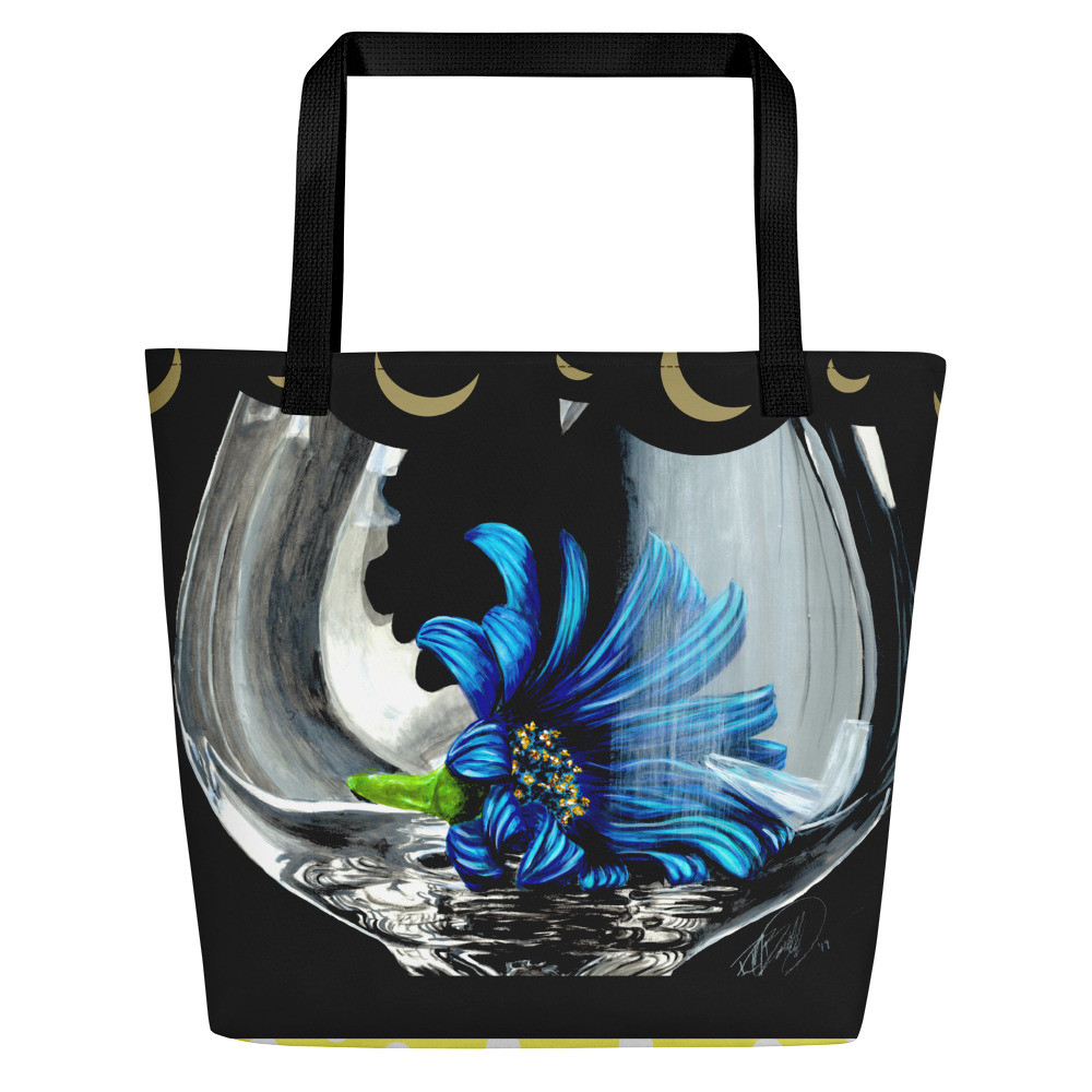 Electric Blue Beach Bag