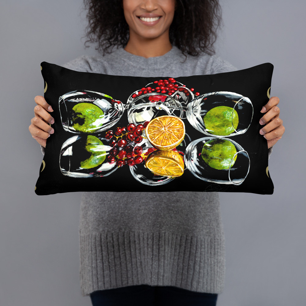 Citrus Reflection Pillow