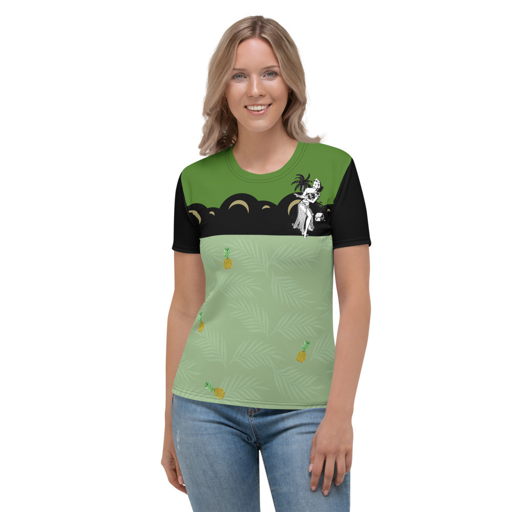 Hula Tropical  Pineapple Women's T-shirt