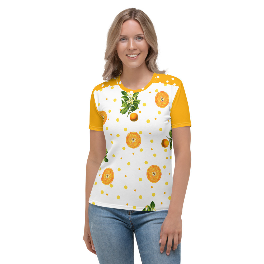 Oranges and Blossoms Women's T-shirt