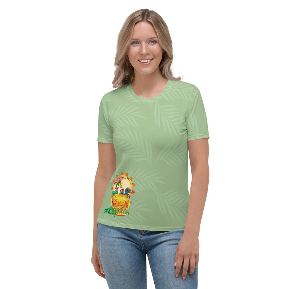 Tropical Mer-tai print Women's T-shirt