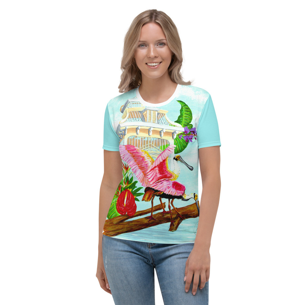 Floridian Spoonbills Women's T-shirt