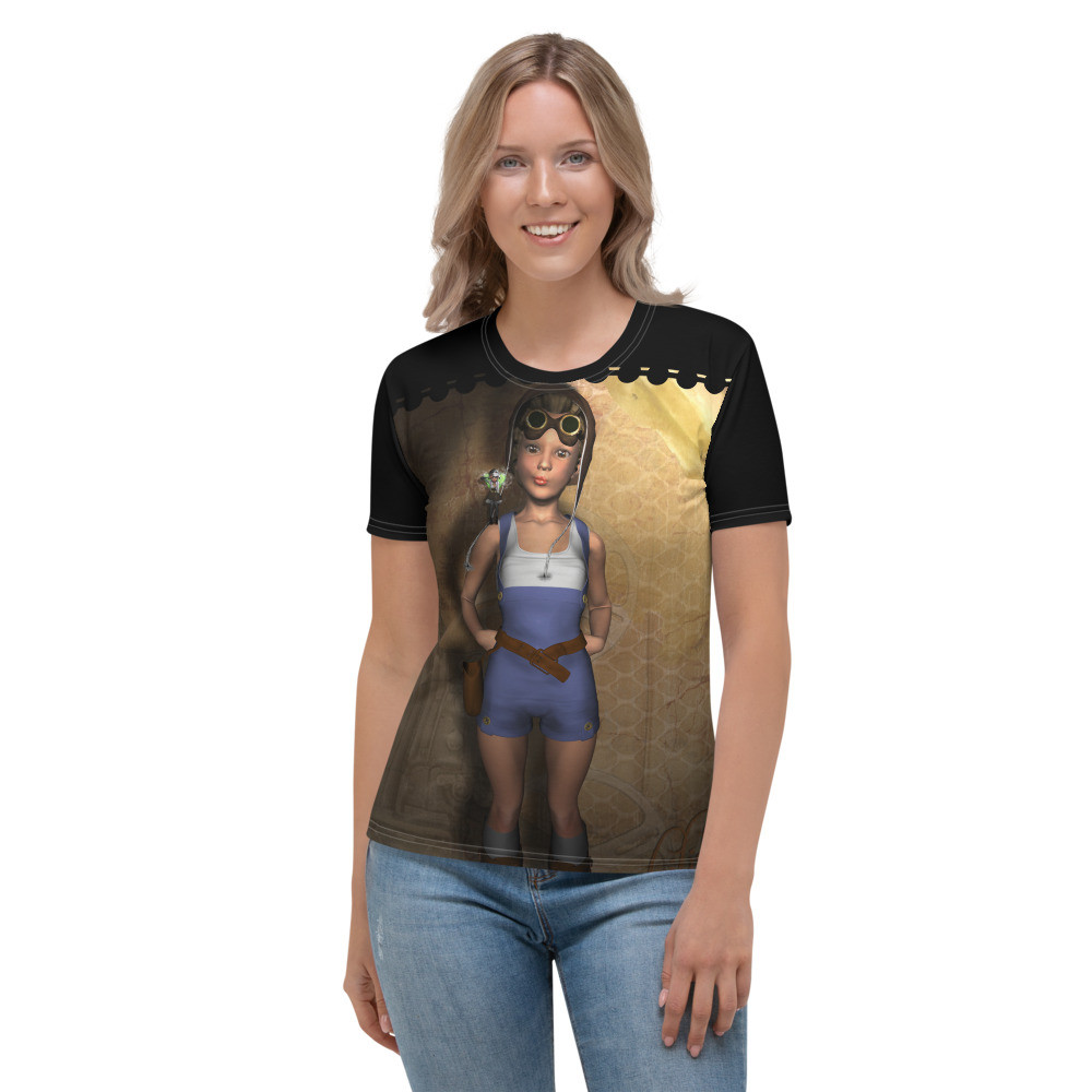 Steampunk girl Women's T-shirt