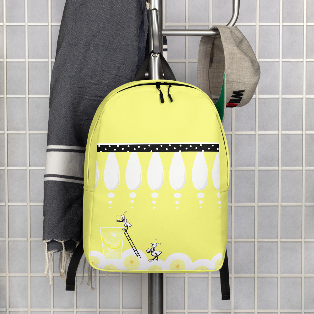 Lemonade ants Minimalist Backpack