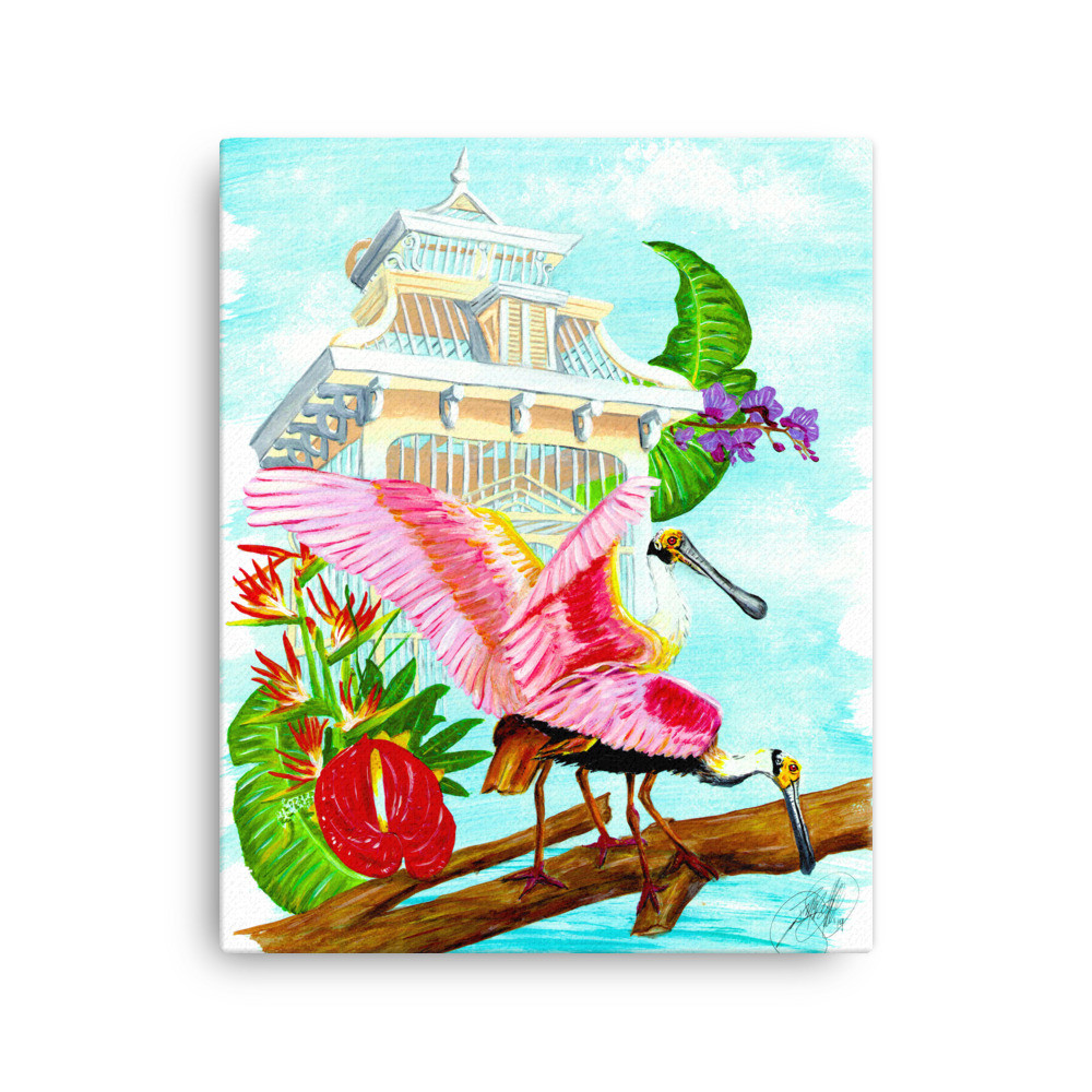 Spoonbill's Canvas