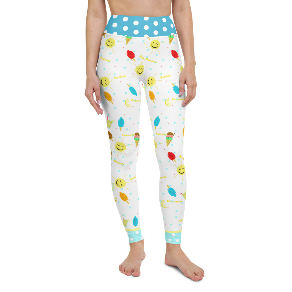 Summer Treats Yoga Leggings