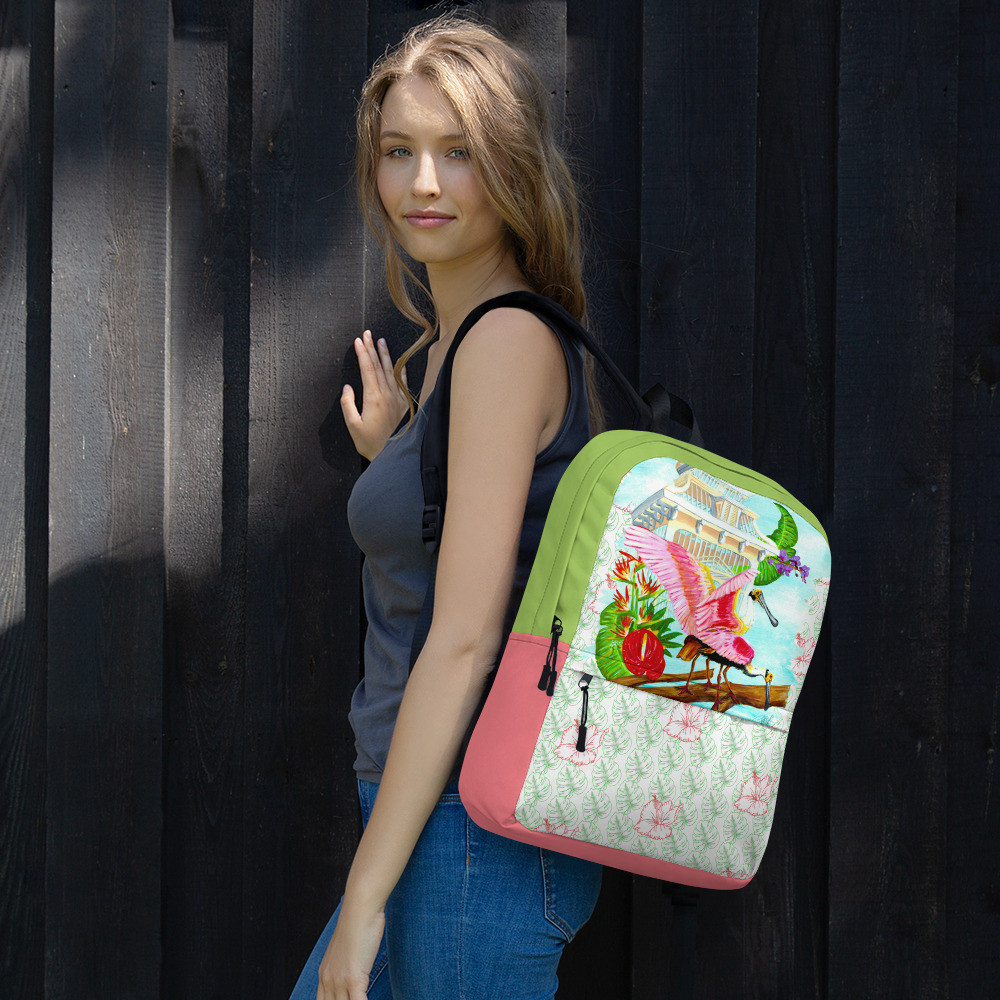 Floridian Spoonbills Backpack