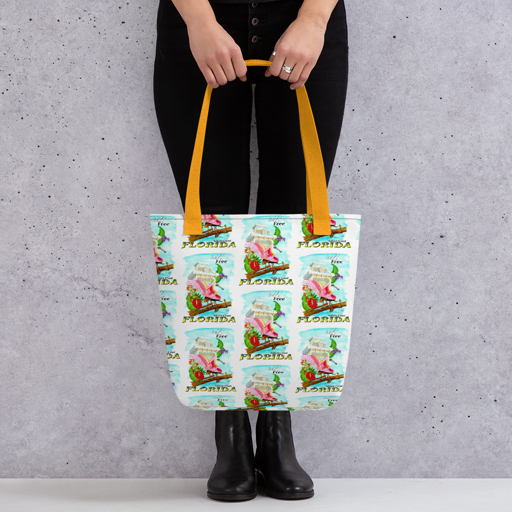 Florida Spoonbills Tote bag
