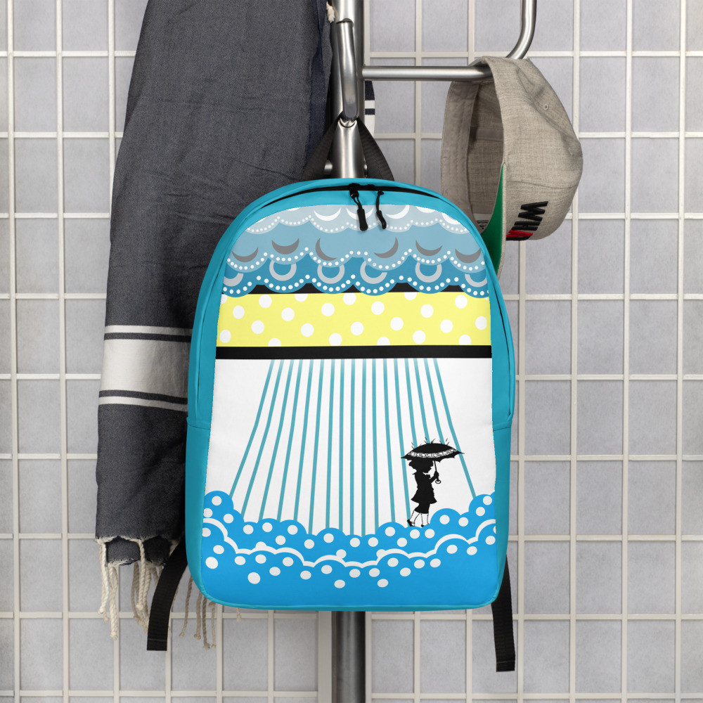 Rainy Day Minimalist Backpack