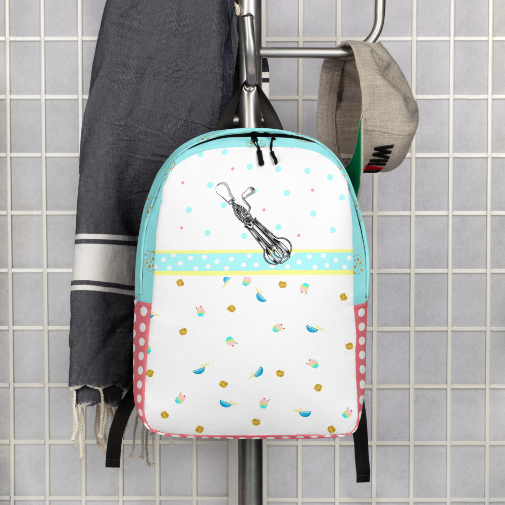 Baking and vintage beater Minimalist Backpack