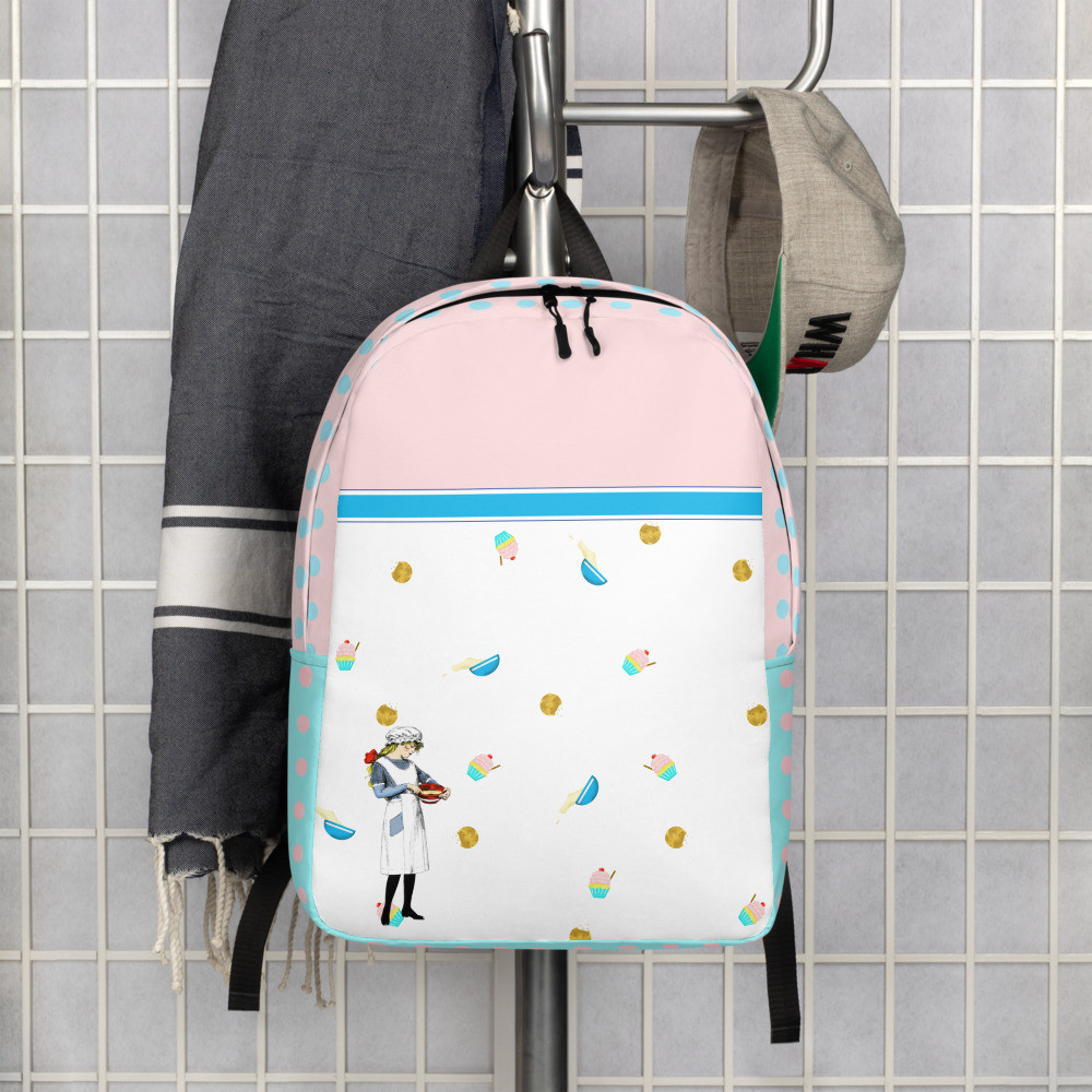 Baking Girl Minimalist Backpack