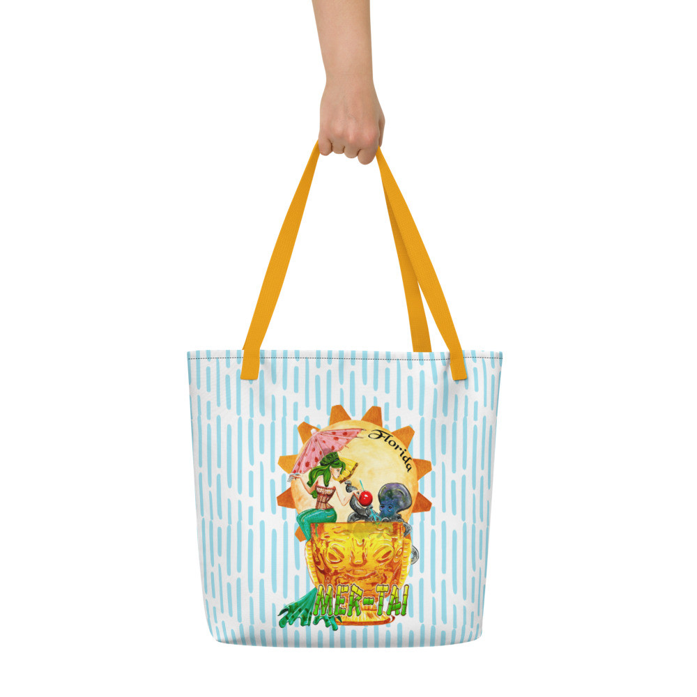 Mer-Tai Cocktail Beach Bag