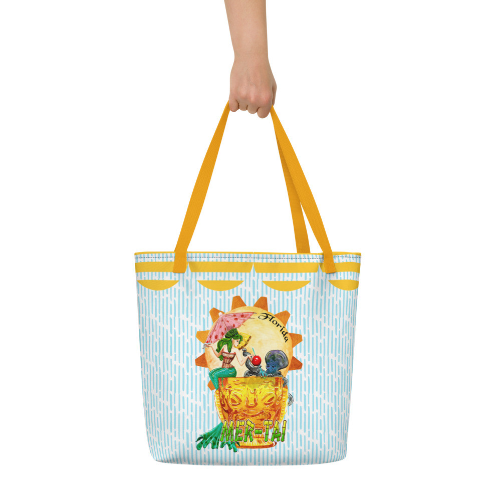 Mer-Tai Cocktail Beach Bag