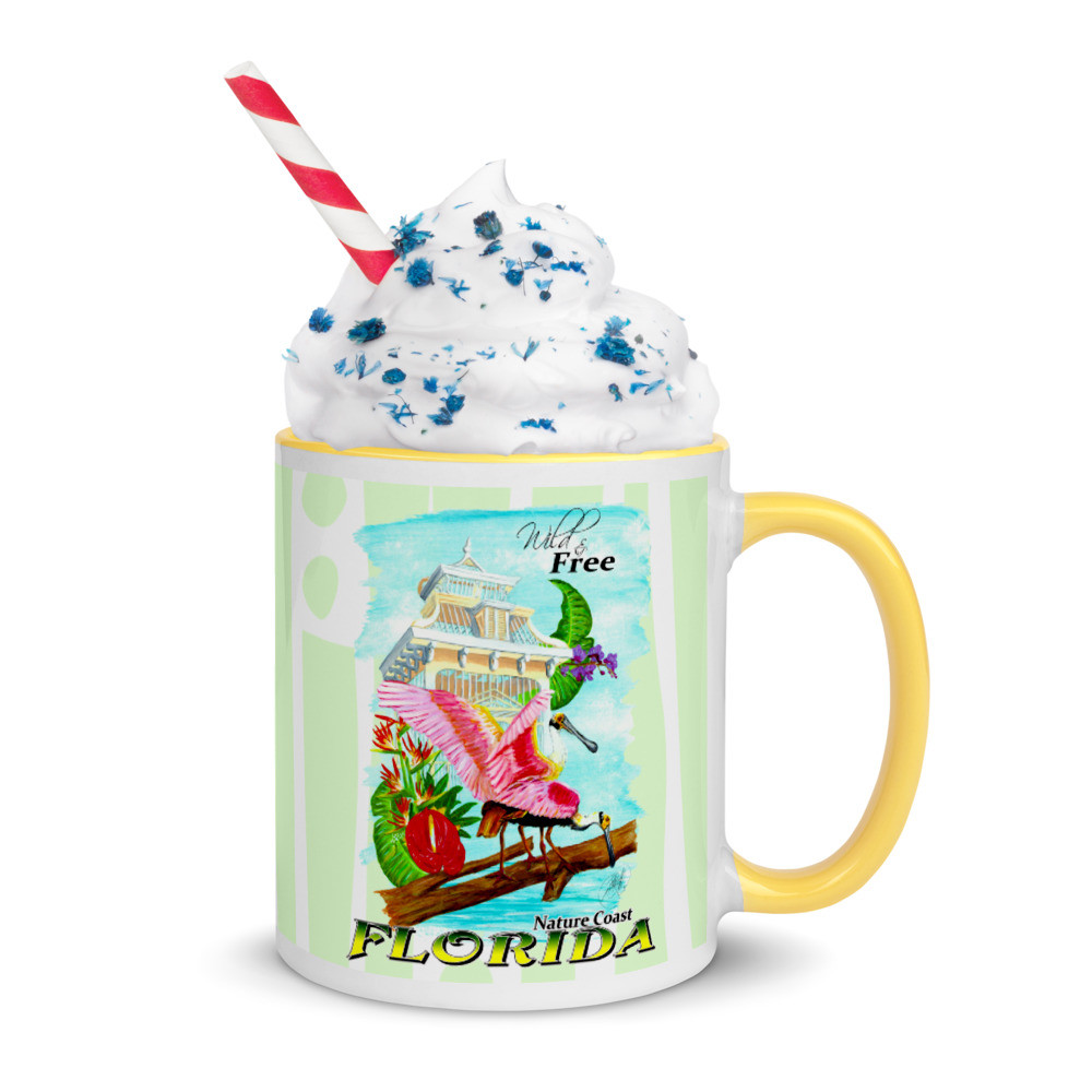 Florida Spoonbills mug