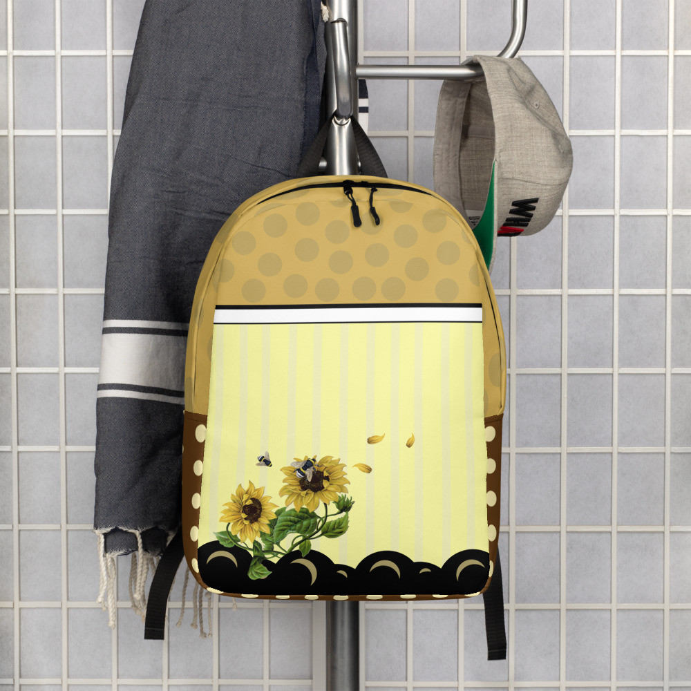 Sunflower Minimalist Backpack