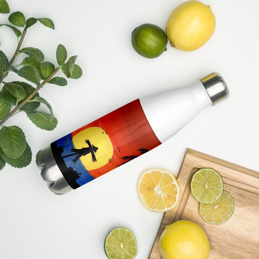 Harvest Moon Stainless Steel Water Bottle