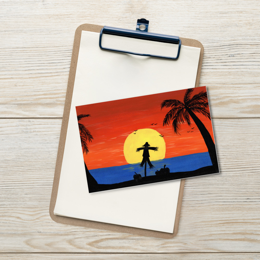Harvest Moon Standard Postcard