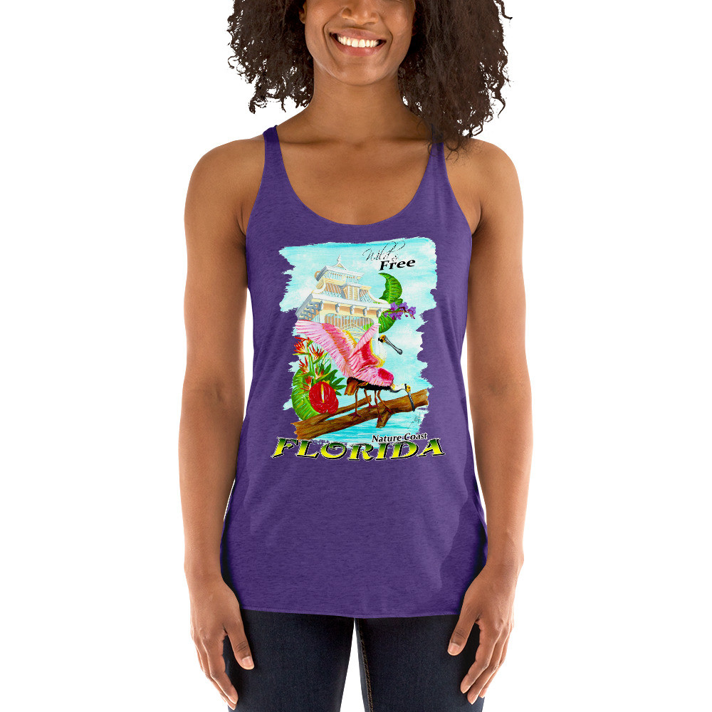 Florida Spoonbills Women's Racerback Tank