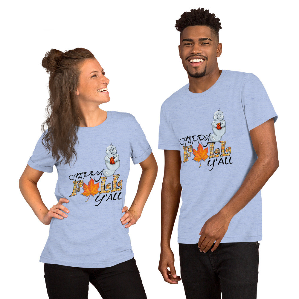 Happy Fall Ya'll Short-Sleeve Unisex T-Shirt