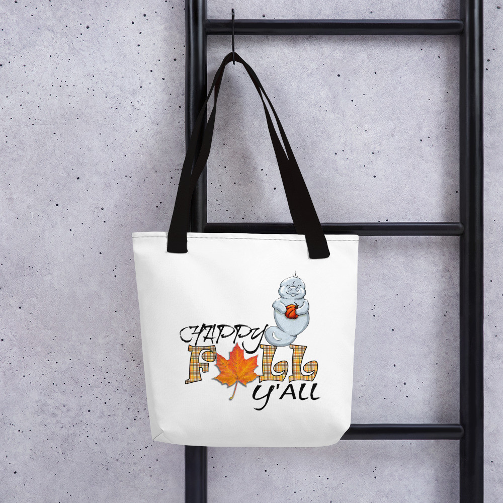 Happy Fall Ya'll Tote bag