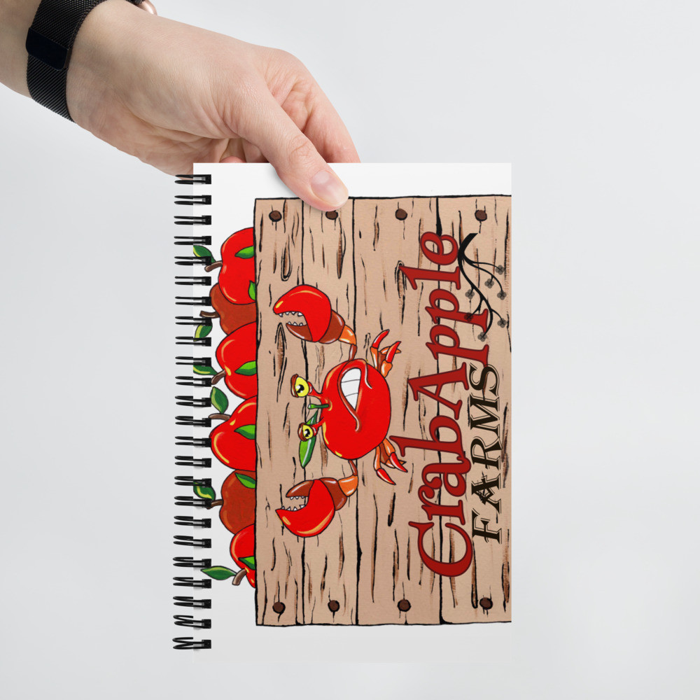 Crabapple Farms Spiral notebook