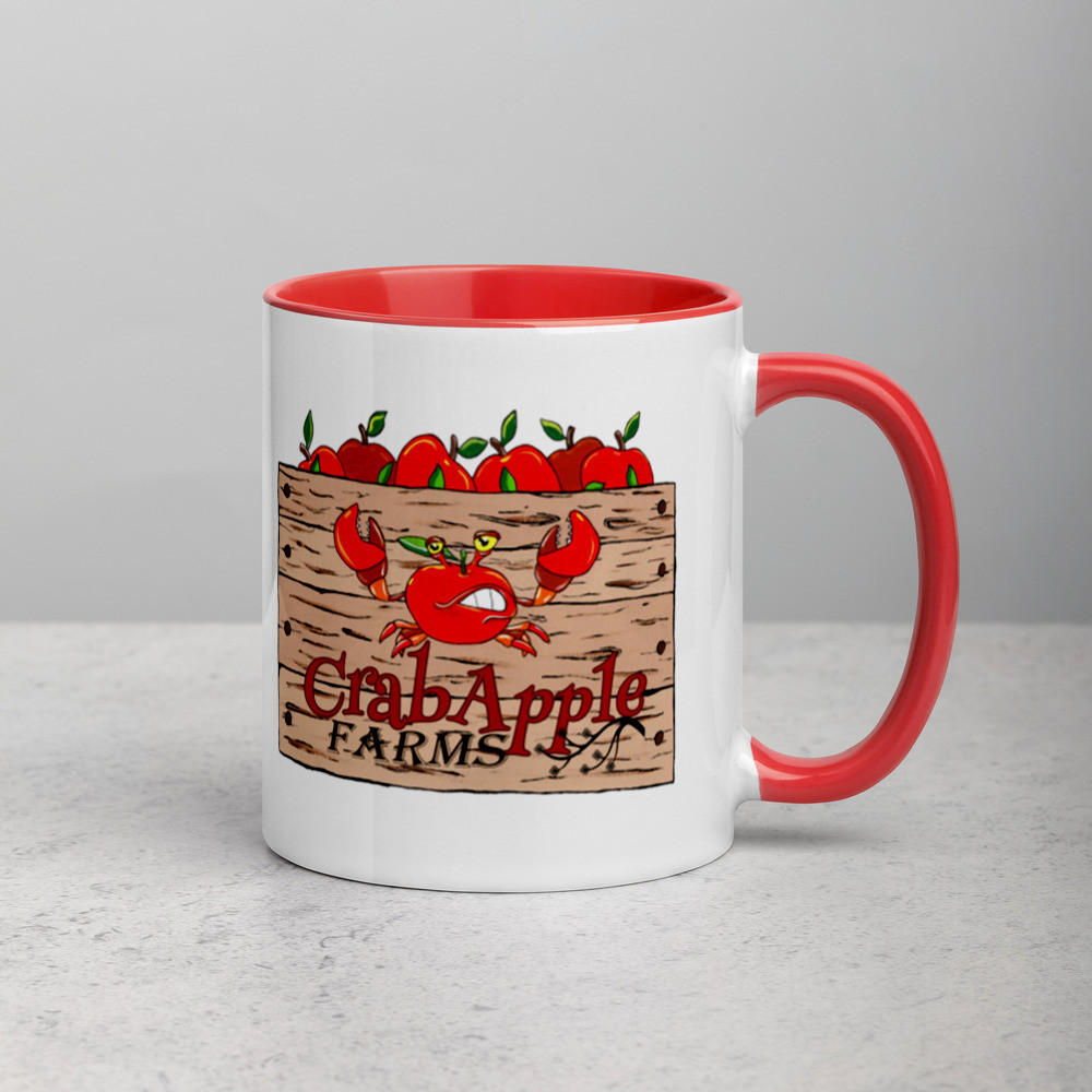 Crabapple Farms Mug with Color Inside
