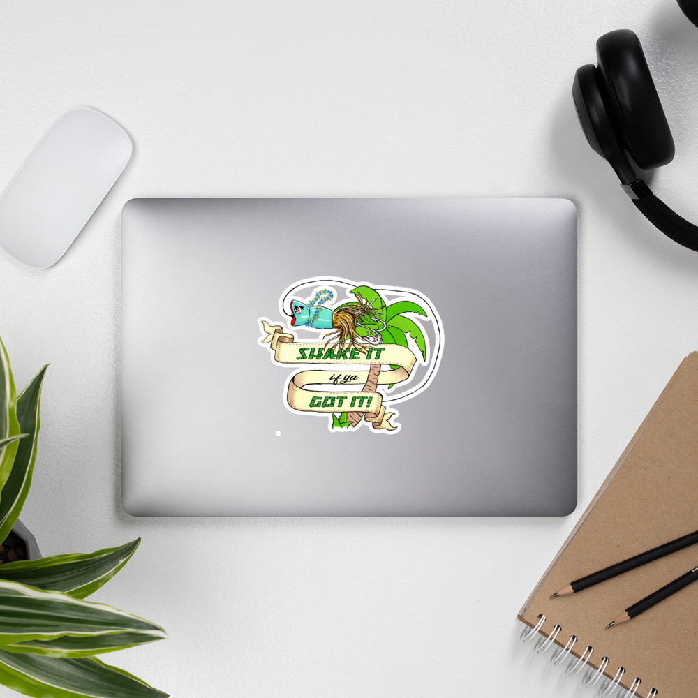 Shake It Bubble-free stickers