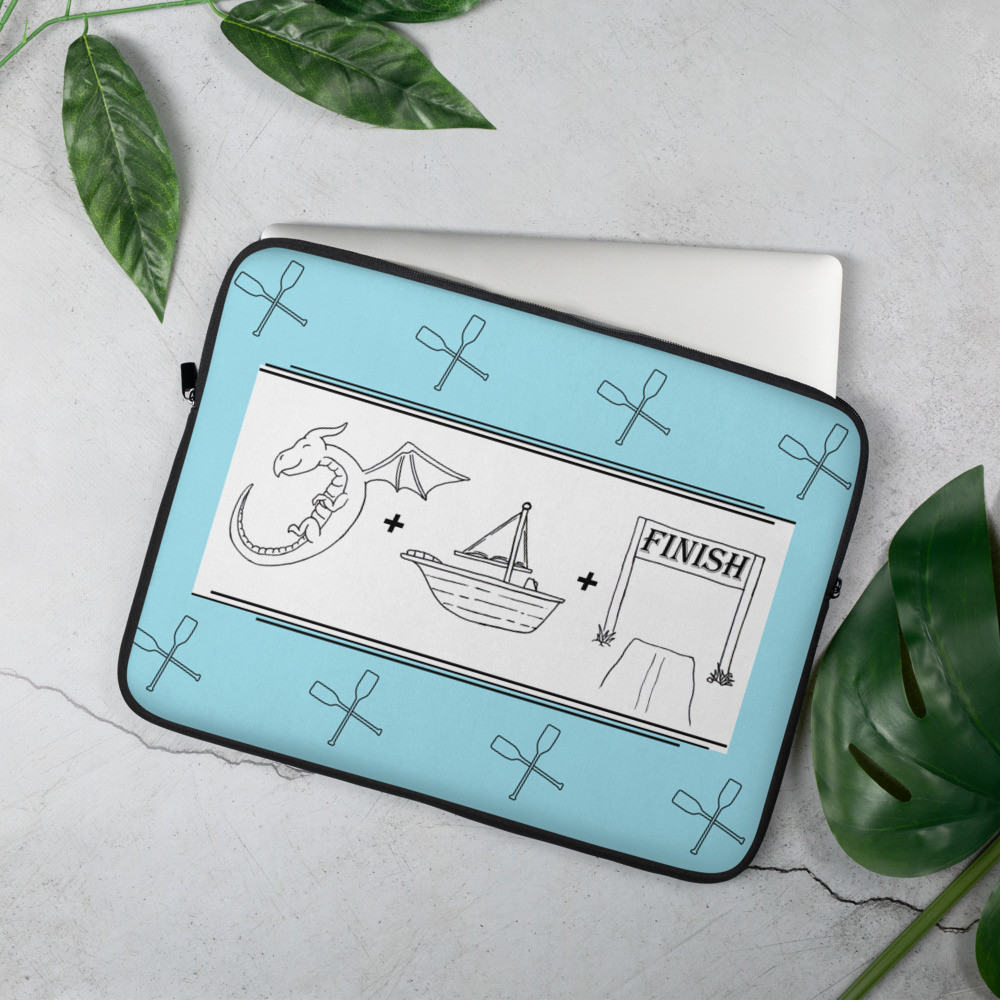 Rebus Dragonboat Laptop Sleeve