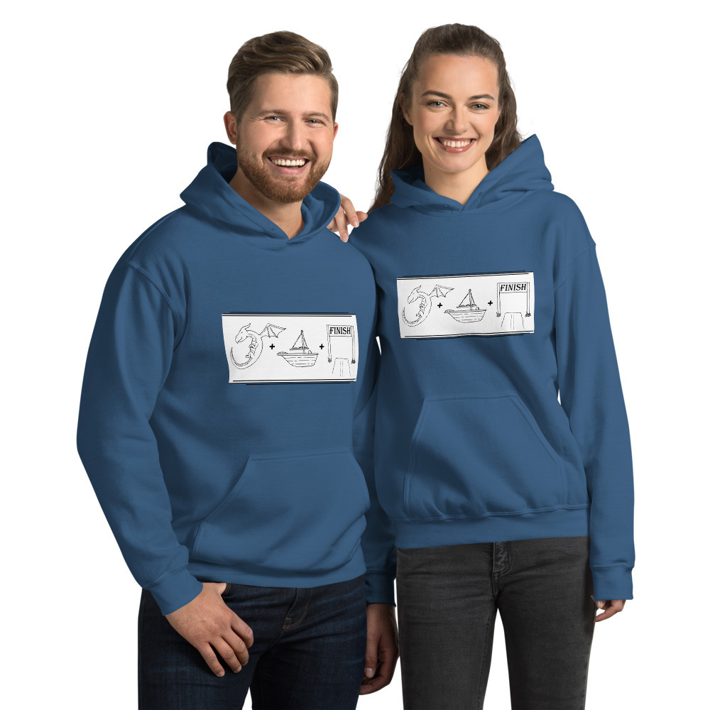 Rebus Dragonboat Unisex Hoodie