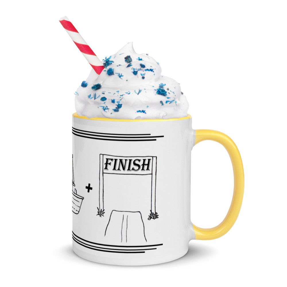 Rebus Dragonboat Mug with Color Inside