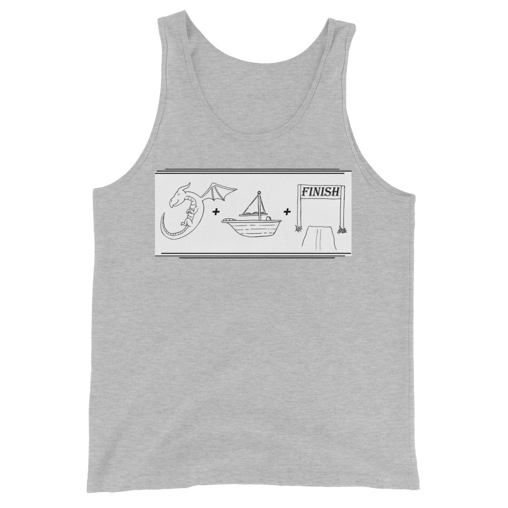 Rebus Dragonboat Unisex Tank Top