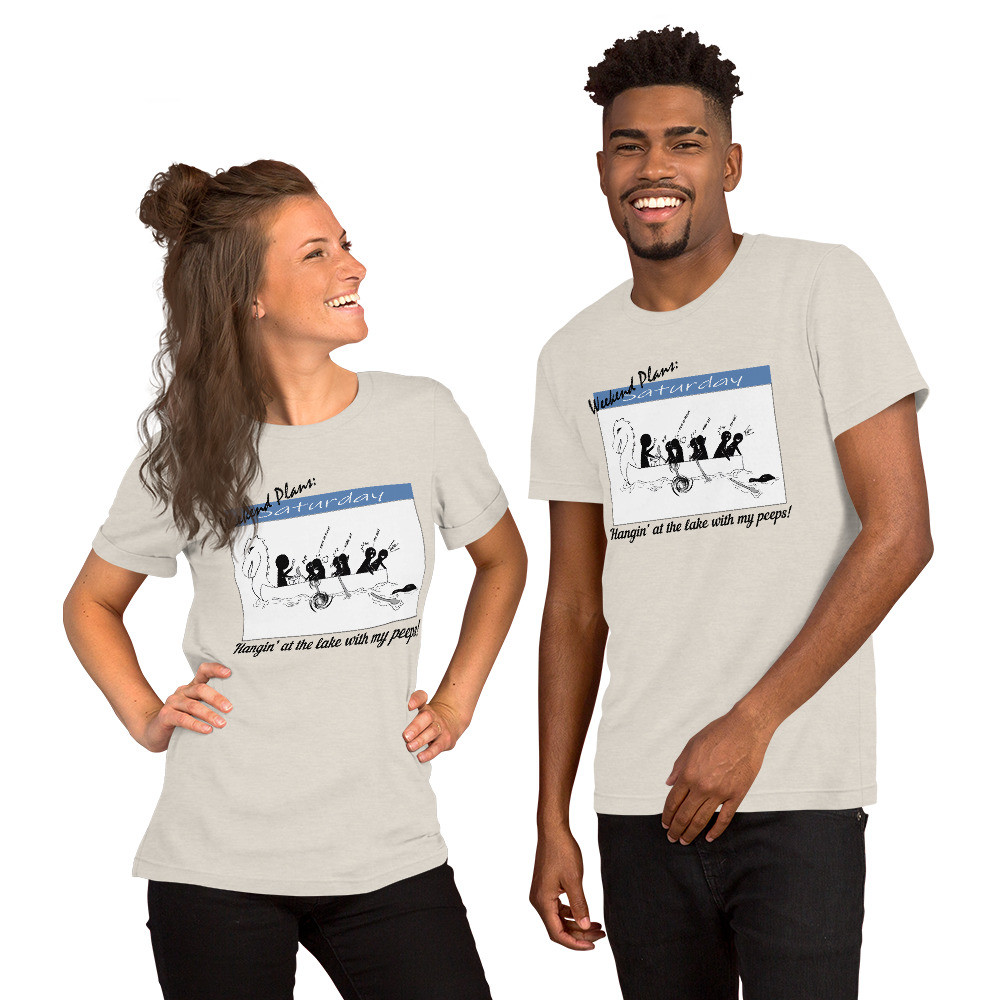 Hanging at the Lake Short-Sleeve Unisex T-Shirt