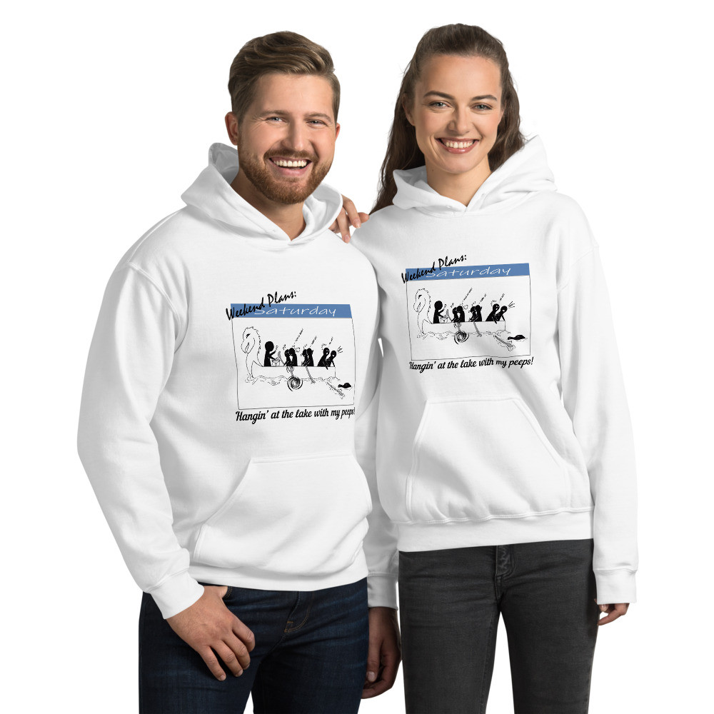Hanging at the Lake Unisex Hoodie