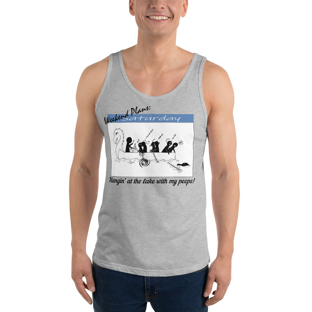 Hanging at the Lake Unisex Tank Top