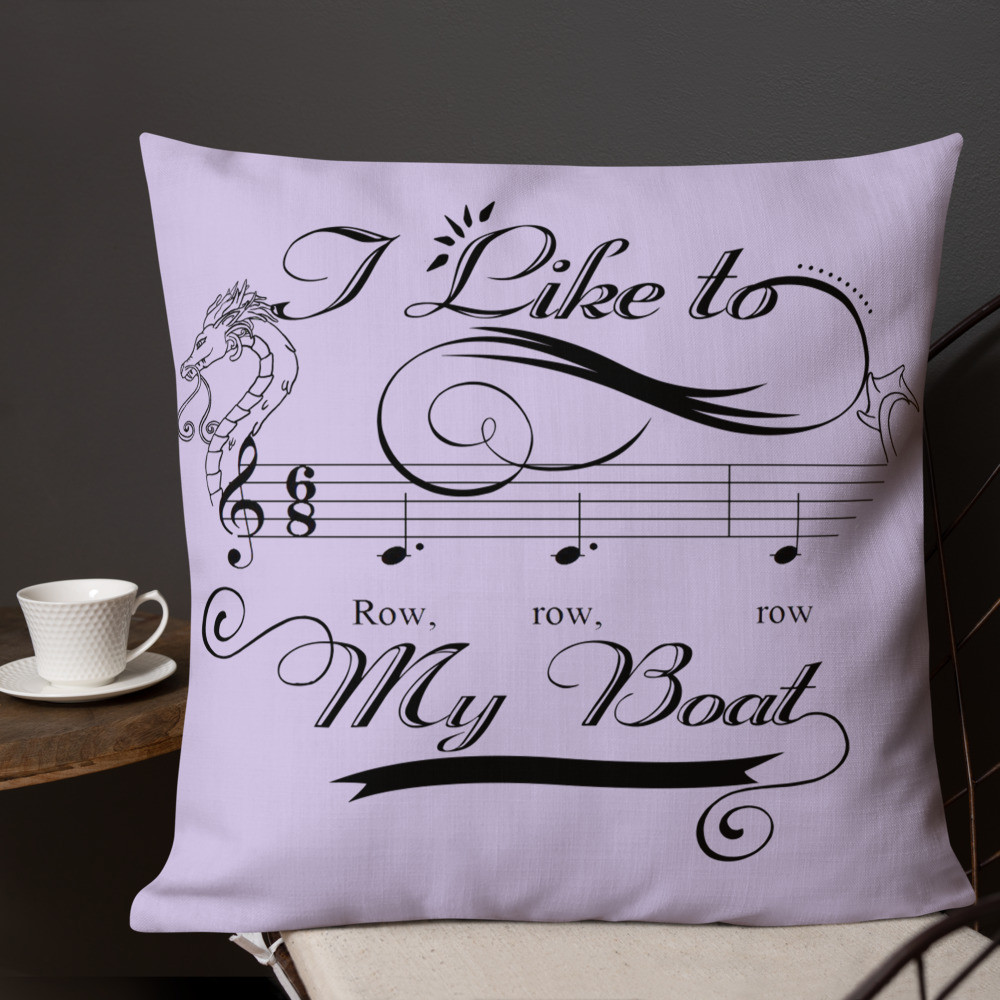 Row My Boat Premium Pillow