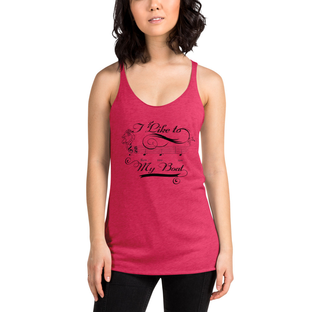 Row My Boat Women's Racerback Tank