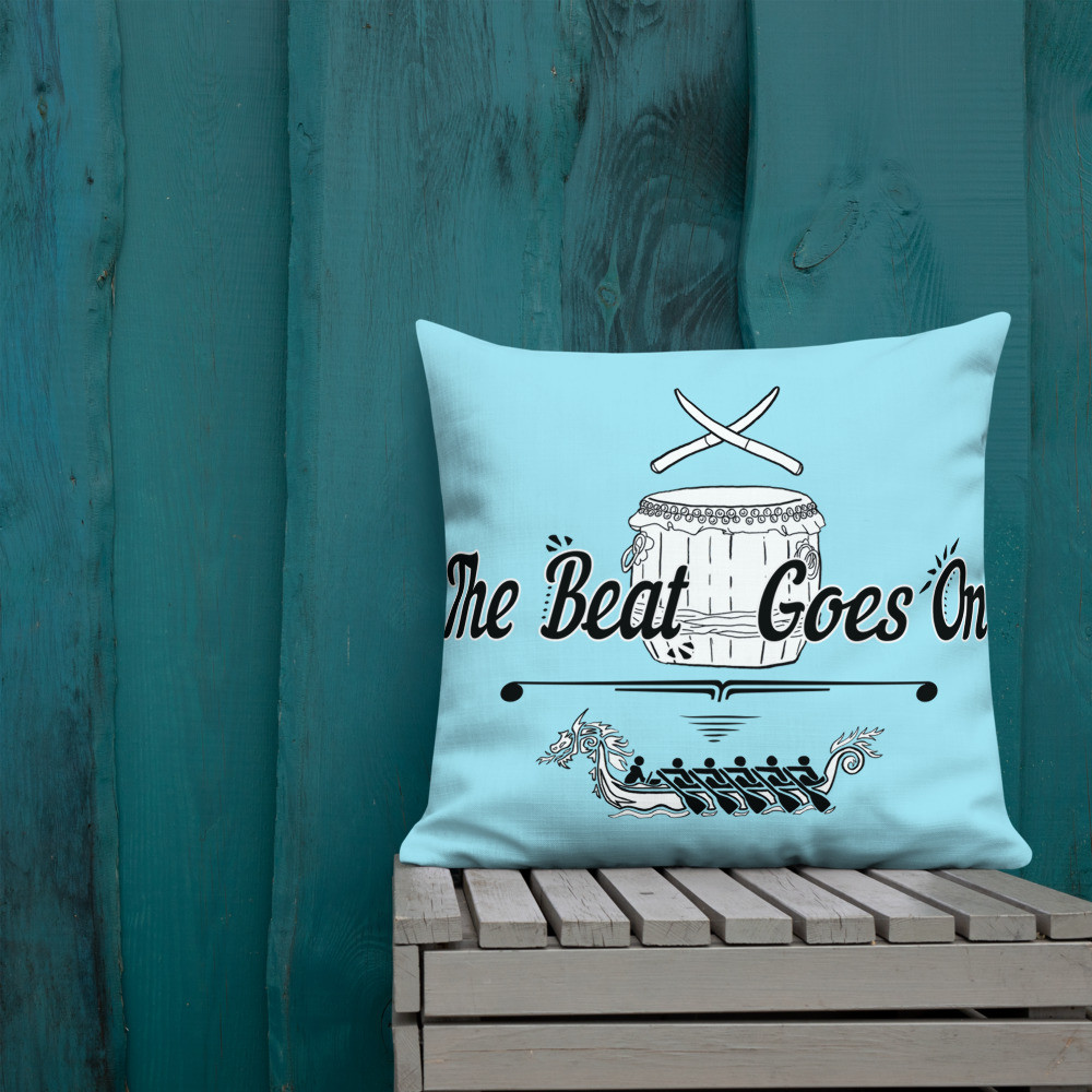 Beat Goes On Premium Pillow