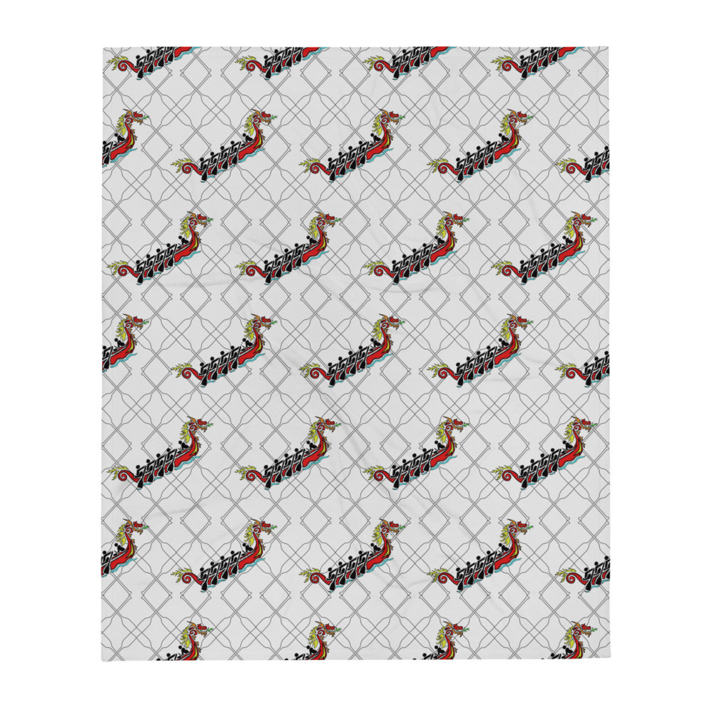 Dragonboat team Throw Blanket