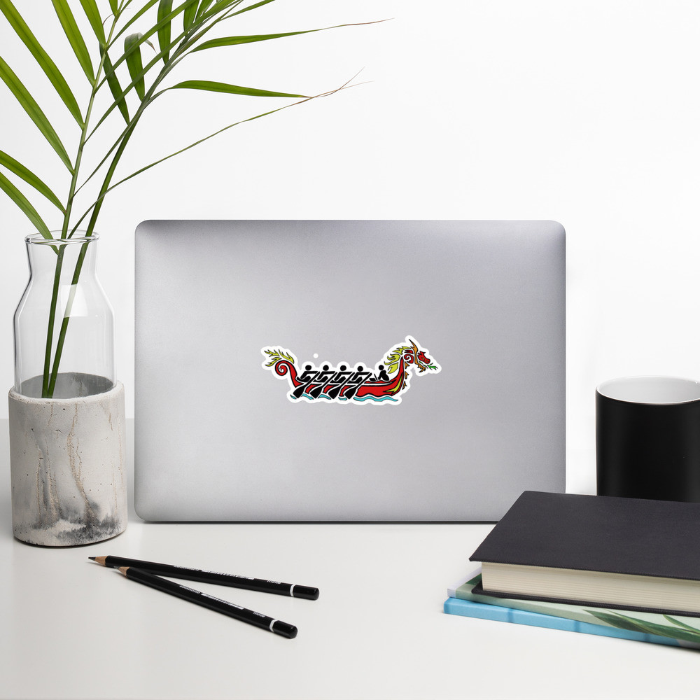 Dragonboat team Bubble-free stickers