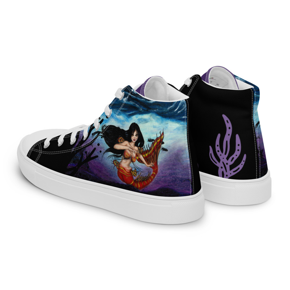 Rising Storm Women’s high top canvas shoes
