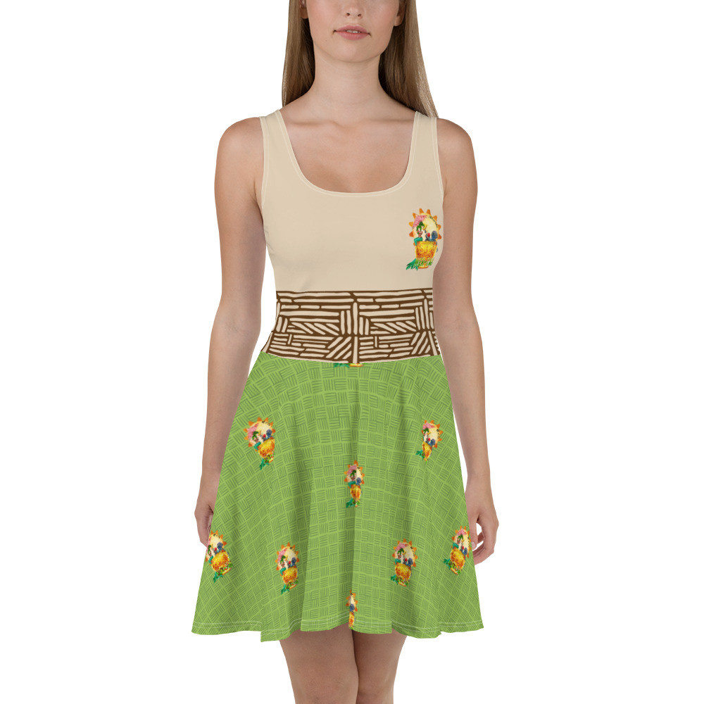 Mer-tai Skater Dress