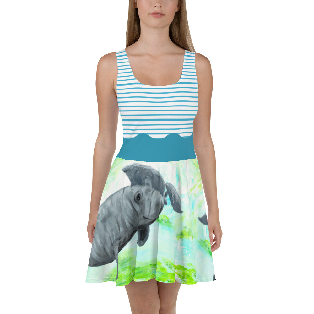 Manatee Skater Dress