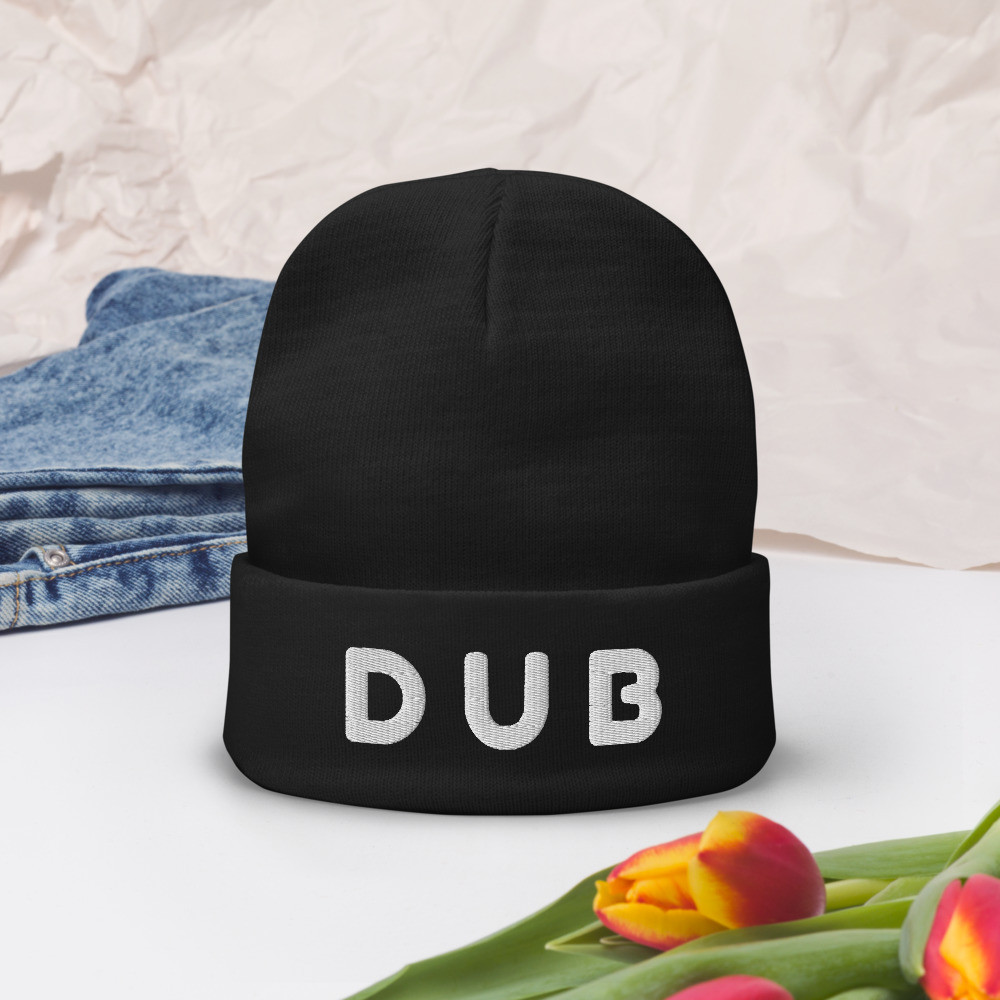 Dub Embroidered Beanie