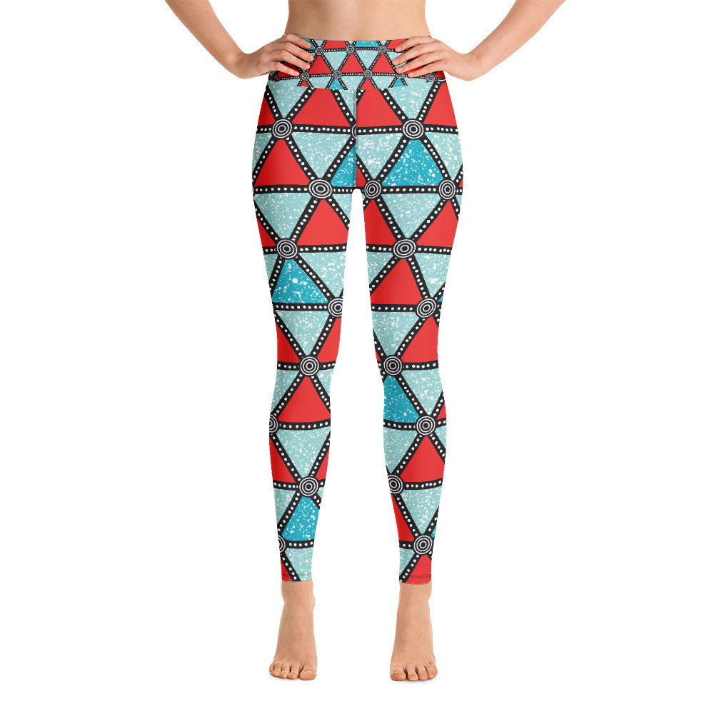Triangles Yoga Leggings