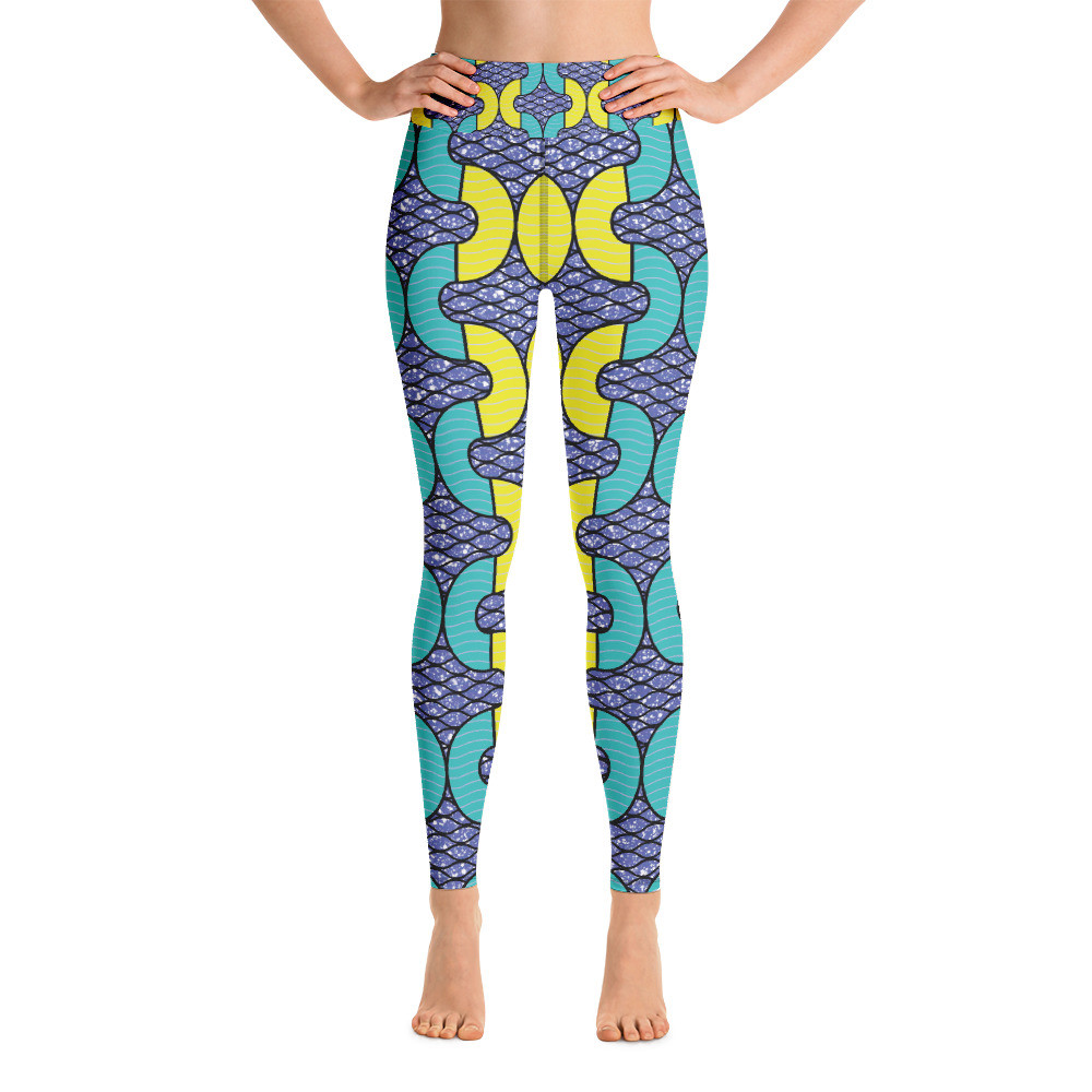 Snakes Inspired Yoga Leggings