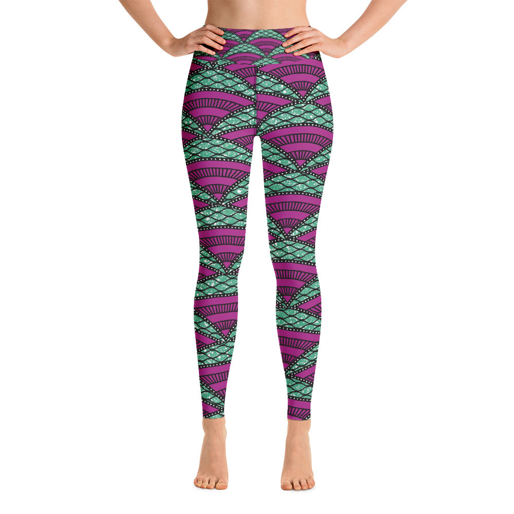 Parachutes Inspired Yoga Leggings