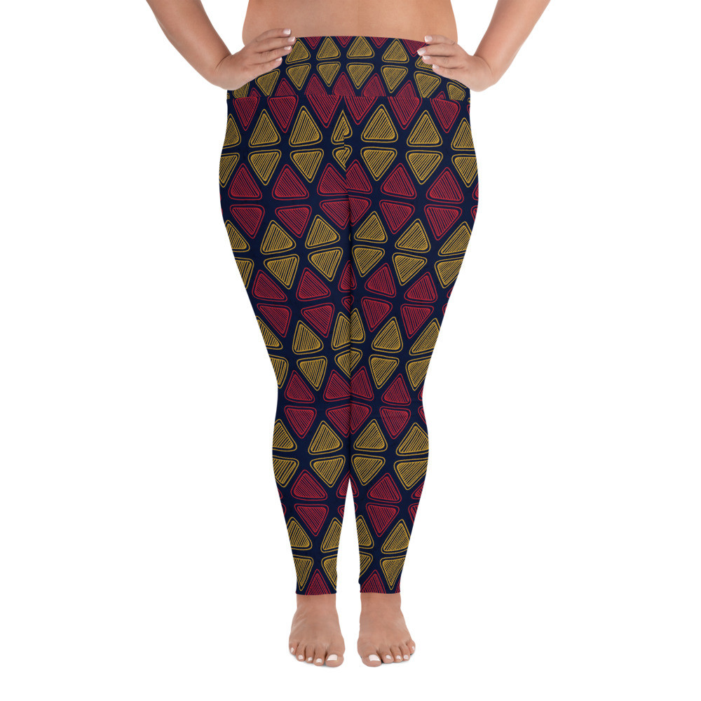 Triangles Plus Size Leggings II