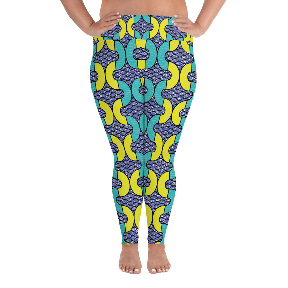 Snakes Inspired Plus Size Leggings