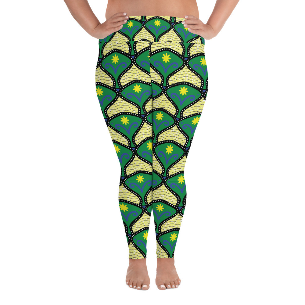 Spring Vibes Plus Size Leggings