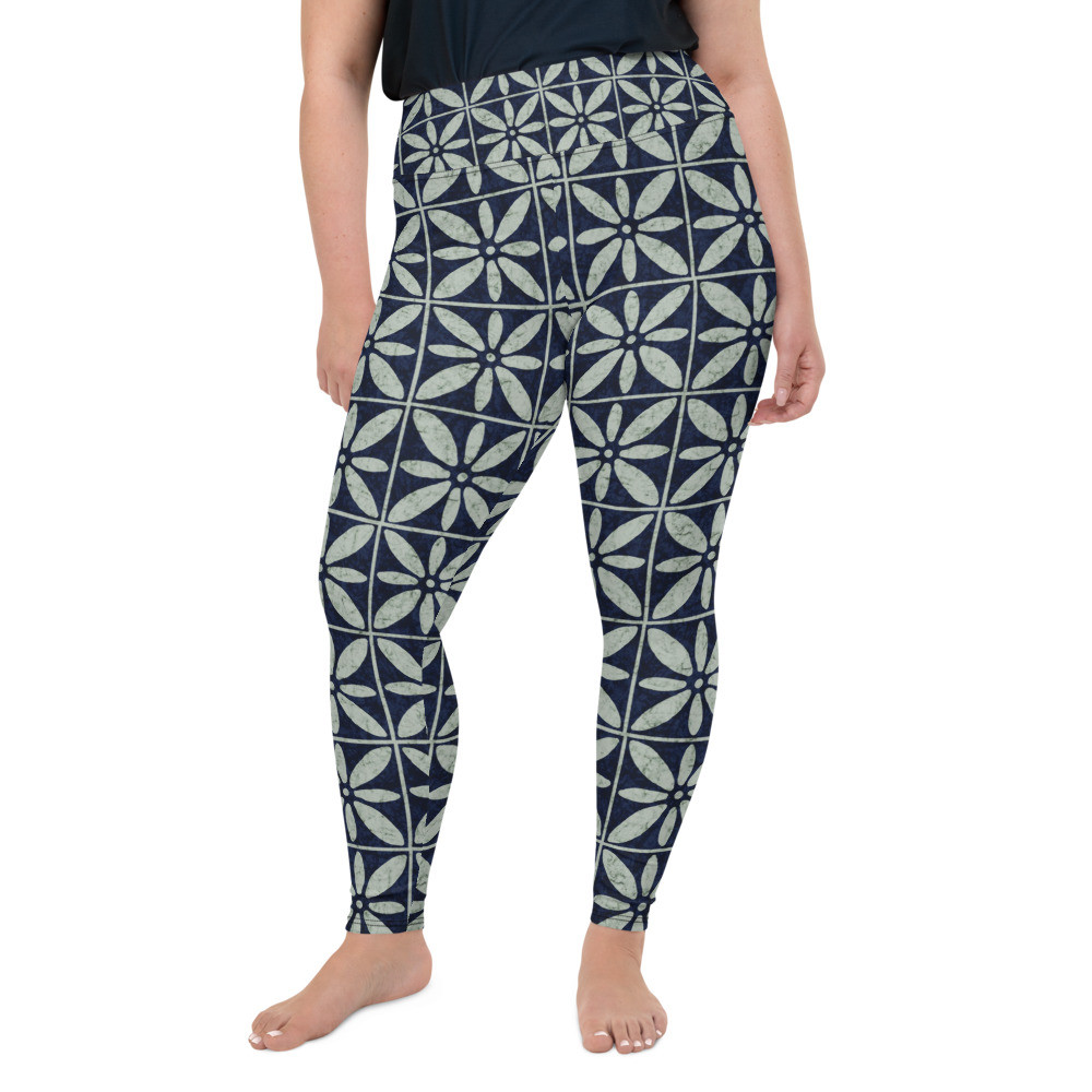 Adire Plus Size Leggings II